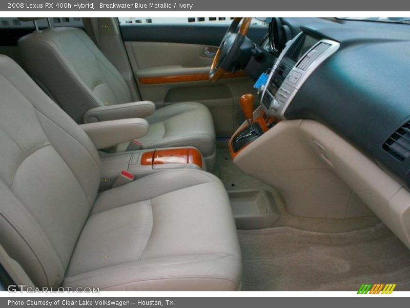 Breakwater Blue Metallic / Ivory 2008 Lexus RX 400h Hybrid