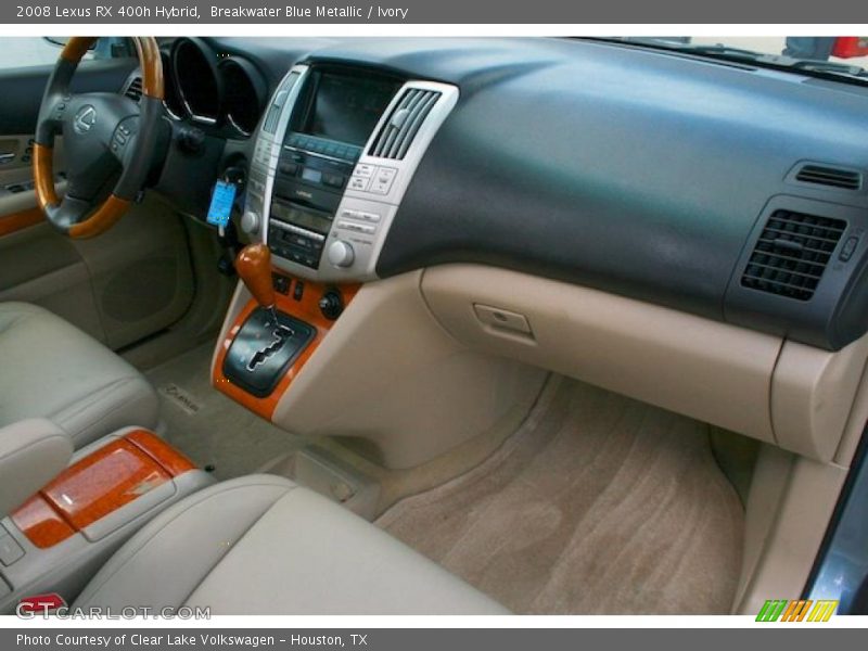 Breakwater Blue Metallic / Ivory 2008 Lexus RX 400h Hybrid