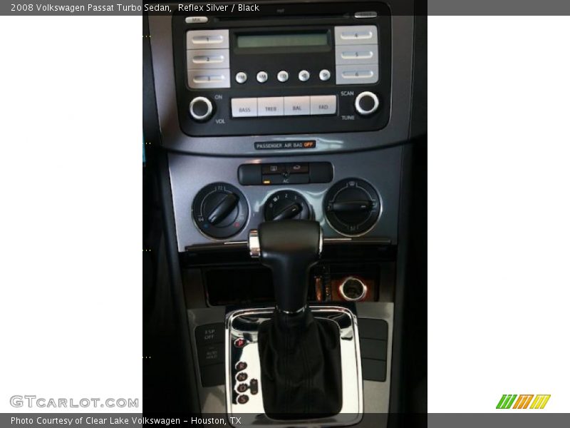 Reflex Silver / Black 2008 Volkswagen Passat Turbo Sedan