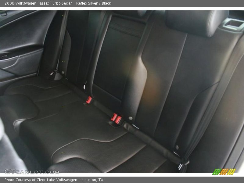Reflex Silver / Black 2008 Volkswagen Passat Turbo Sedan