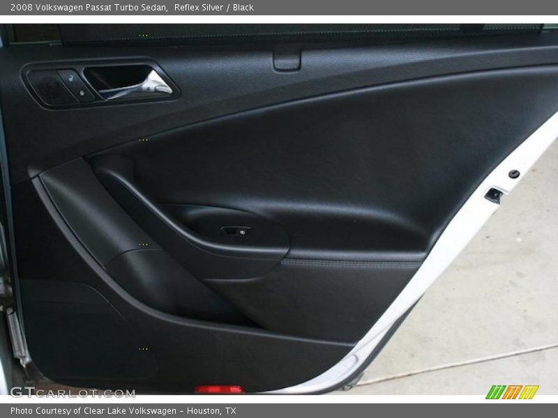 Reflex Silver / Black 2008 Volkswagen Passat Turbo Sedan