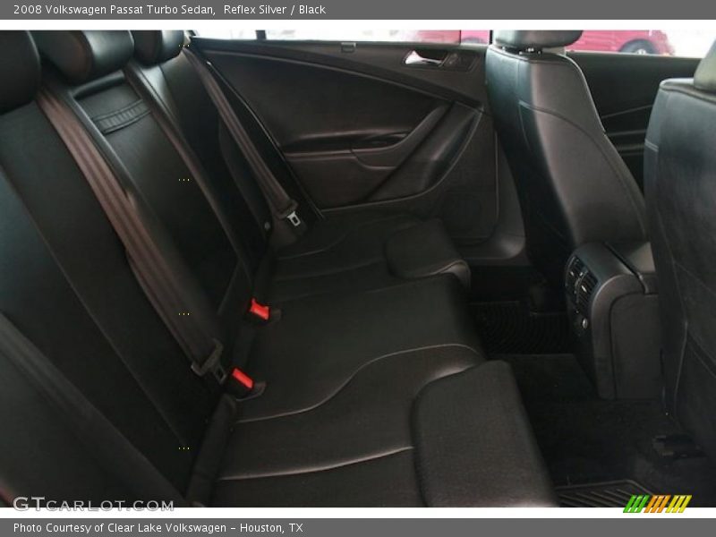 Reflex Silver / Black 2008 Volkswagen Passat Turbo Sedan