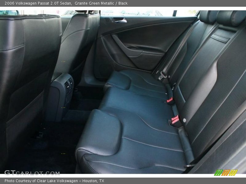 Granite Green Metallic / Black 2006 Volkswagen Passat 2.0T Sedan