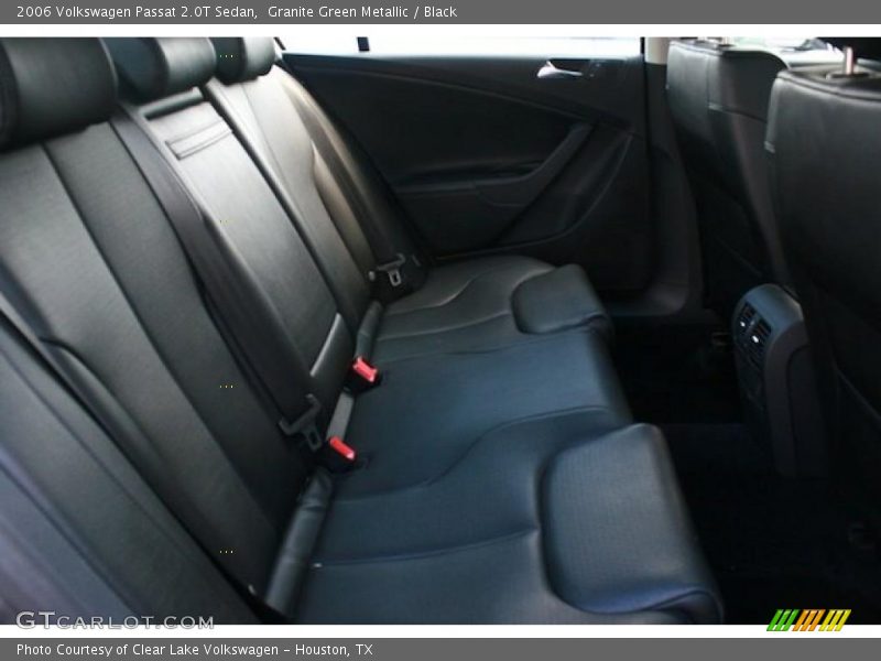 Granite Green Metallic / Black 2006 Volkswagen Passat 2.0T Sedan