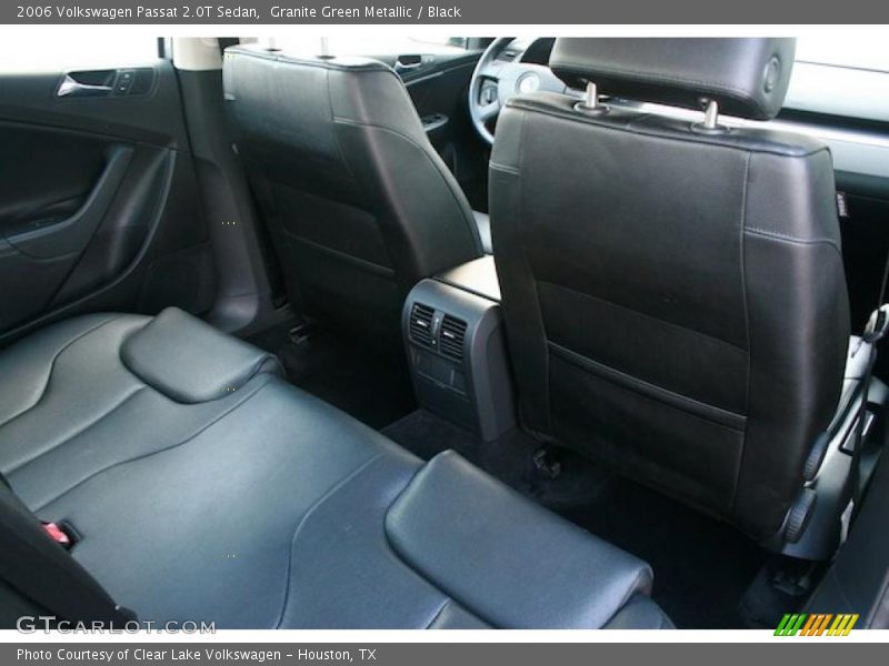 Granite Green Metallic / Black 2006 Volkswagen Passat 2.0T Sedan