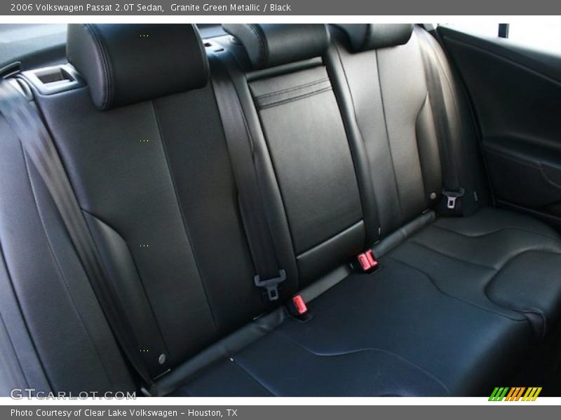 Granite Green Metallic / Black 2006 Volkswagen Passat 2.0T Sedan