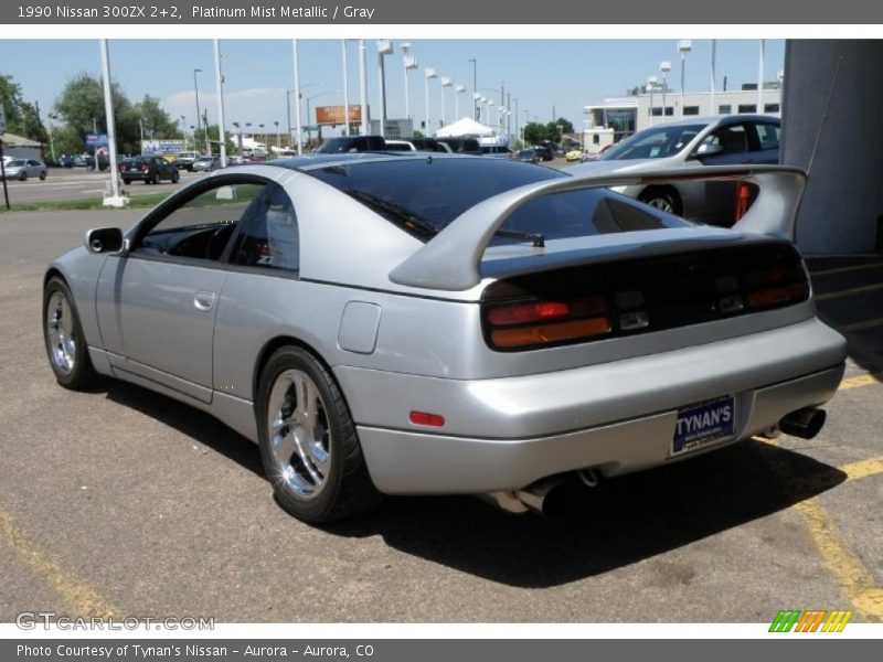 Platinum Mist Metallic / Gray 1990 Nissan 300ZX 2+2