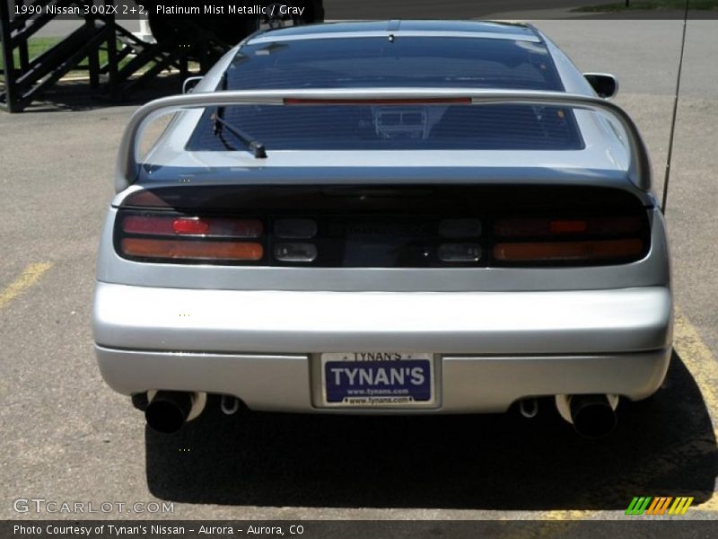 Platinum Mist Metallic / Gray 1990 Nissan 300ZX 2+2