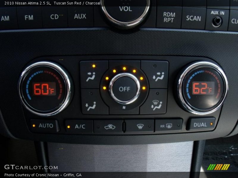 Tuscan Sun Red / Charcoal 2010 Nissan Altima 2.5 SL