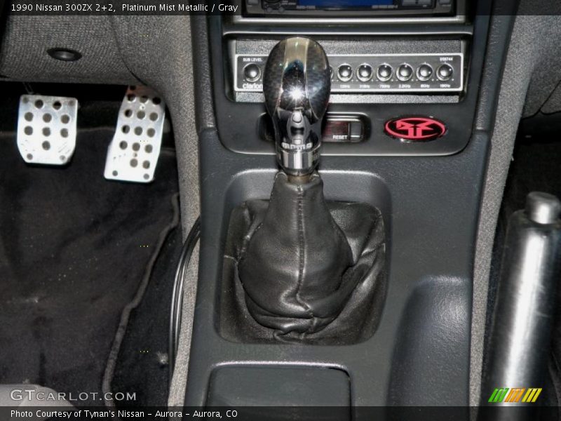 Platinum Mist Metallic / Gray 1990 Nissan 300ZX 2+2