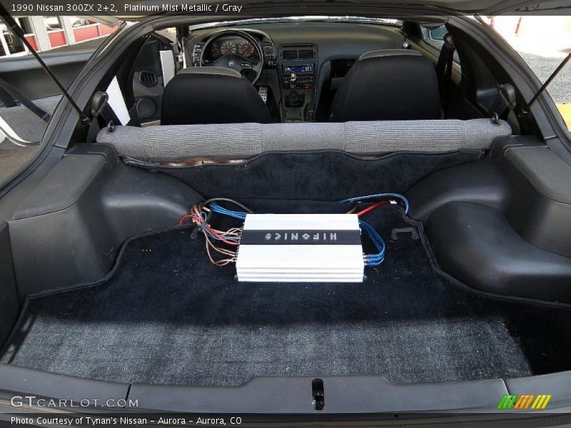 Platinum Mist Metallic / Gray 1990 Nissan 300ZX 2+2