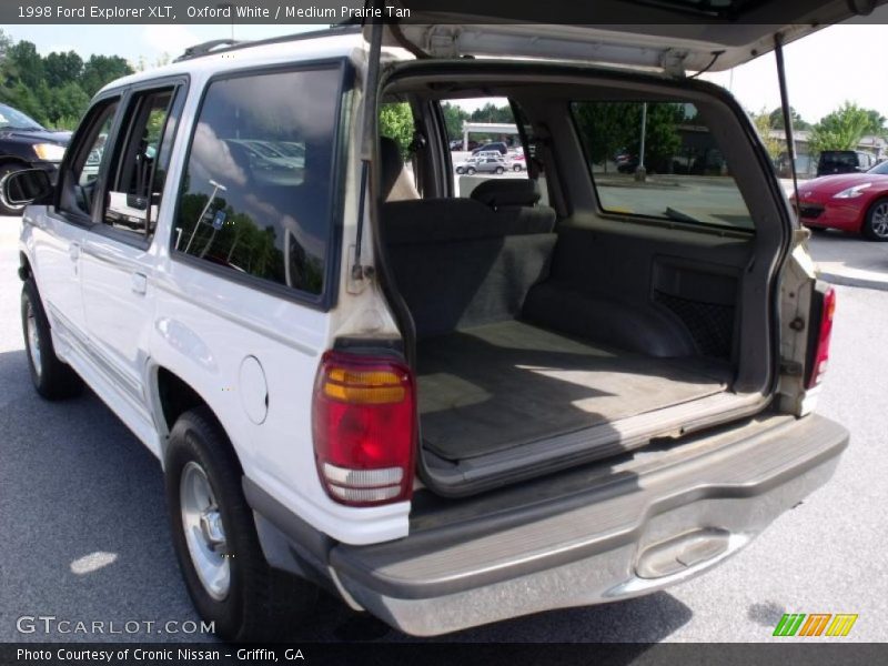 Oxford White / Medium Prairie Tan 1998 Ford Explorer XLT