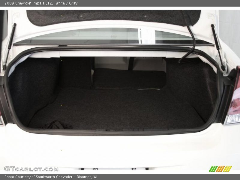White / Gray 2009 Chevrolet Impala LTZ