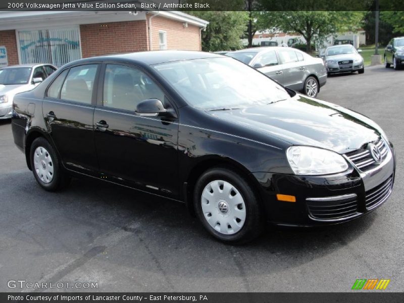 Black / Anthracite Black 2006 Volkswagen Jetta Value Edition Sedan