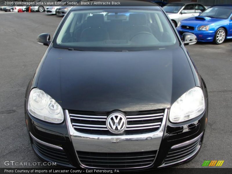 Black / Anthracite Black 2006 Volkswagen Jetta Value Edition Sedan