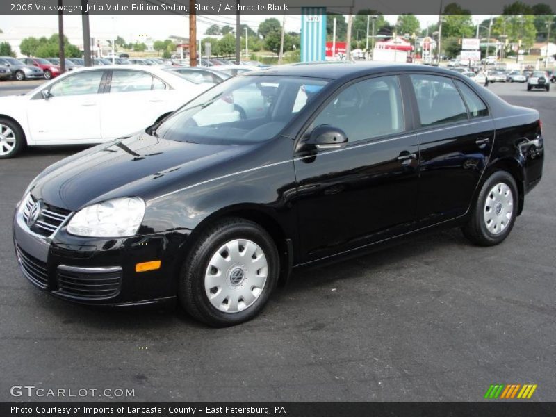 Black / Anthracite Black 2006 Volkswagen Jetta Value Edition Sedan