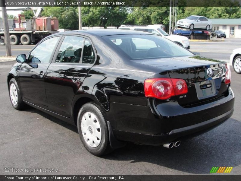 Black / Anthracite Black 2006 Volkswagen Jetta Value Edition Sedan