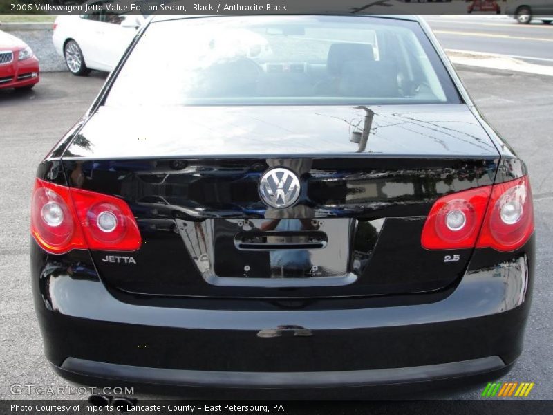 Black / Anthracite Black 2006 Volkswagen Jetta Value Edition Sedan
