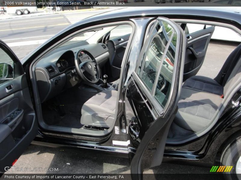 Black / Anthracite Black 2006 Volkswagen Jetta Value Edition Sedan