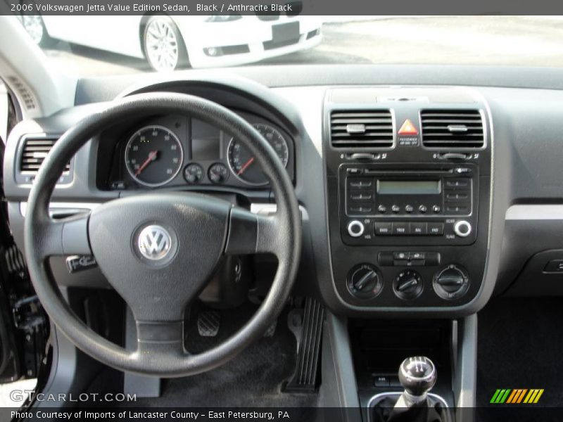 Black / Anthracite Black 2006 Volkswagen Jetta Value Edition Sedan