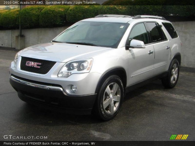 Quicksilver Metallic / Light Titanium 2010 GMC Acadia SLT AWD