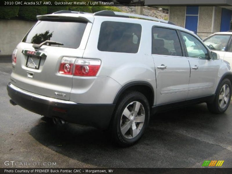 Quicksilver Metallic / Light Titanium 2010 GMC Acadia SLT AWD