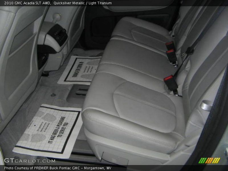 Quicksilver Metallic / Light Titanium 2010 GMC Acadia SLT AWD