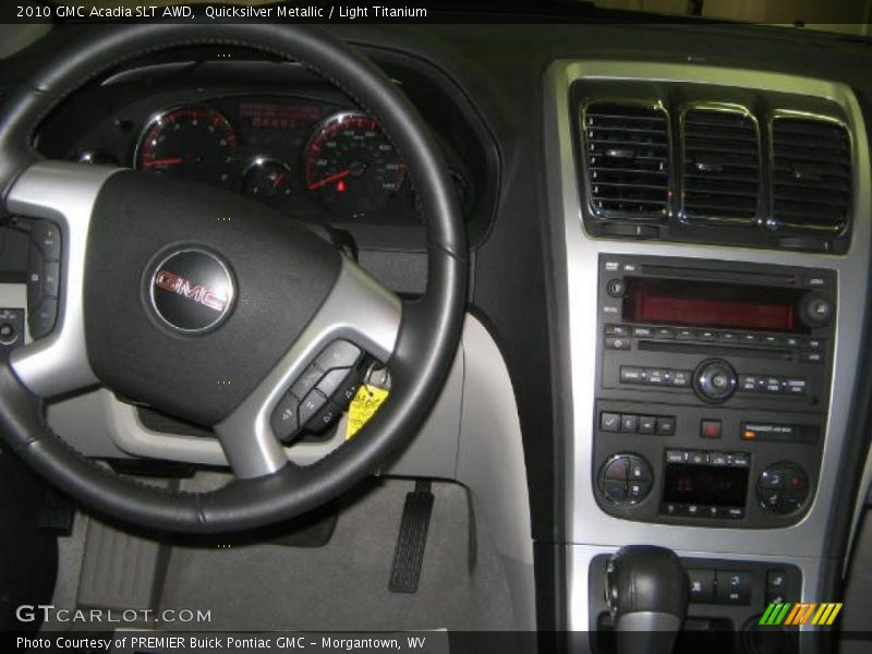 Quicksilver Metallic / Light Titanium 2010 GMC Acadia SLT AWD