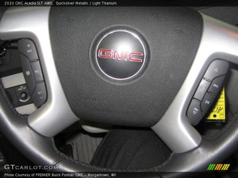 Quicksilver Metallic / Light Titanium 2010 GMC Acadia SLT AWD