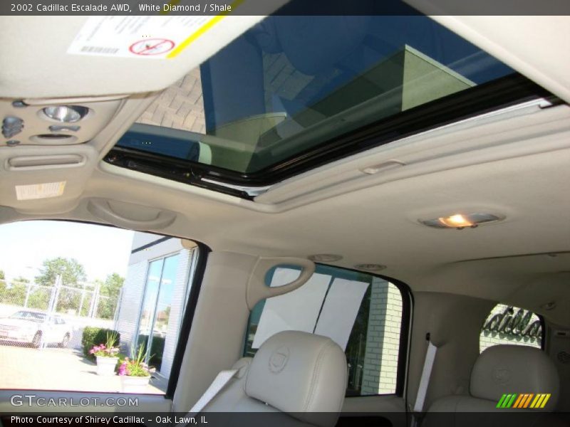 White Diamond / Shale 2002 Cadillac Escalade AWD