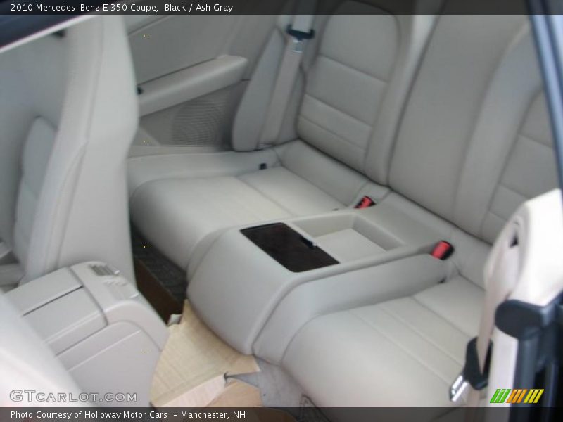 Black / Ash Gray 2010 Mercedes-Benz E 350 Coupe