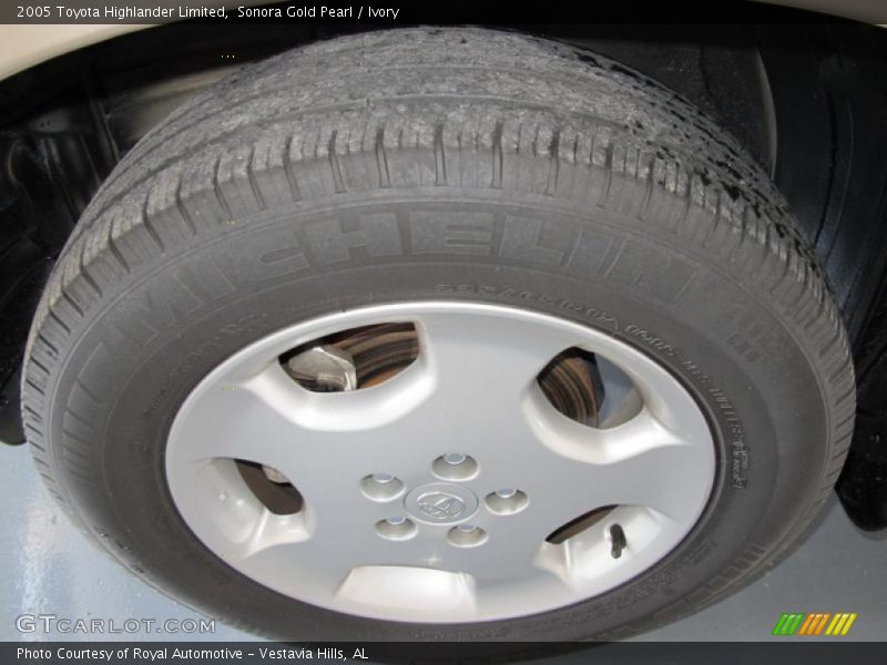 Sonora Gold Pearl / Ivory 2005 Toyota Highlander Limited