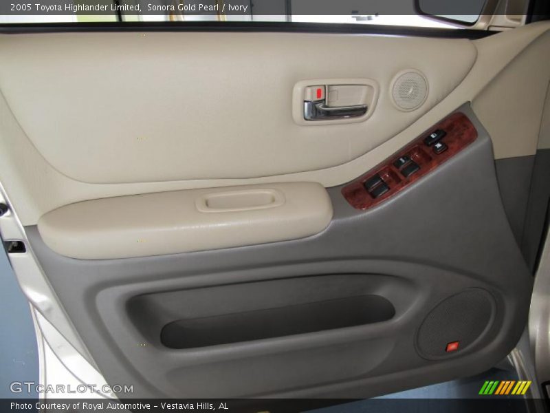 Sonora Gold Pearl / Ivory 2005 Toyota Highlander Limited
