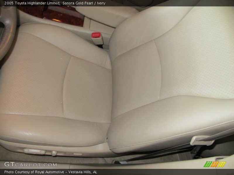 Sonora Gold Pearl / Ivory 2005 Toyota Highlander Limited