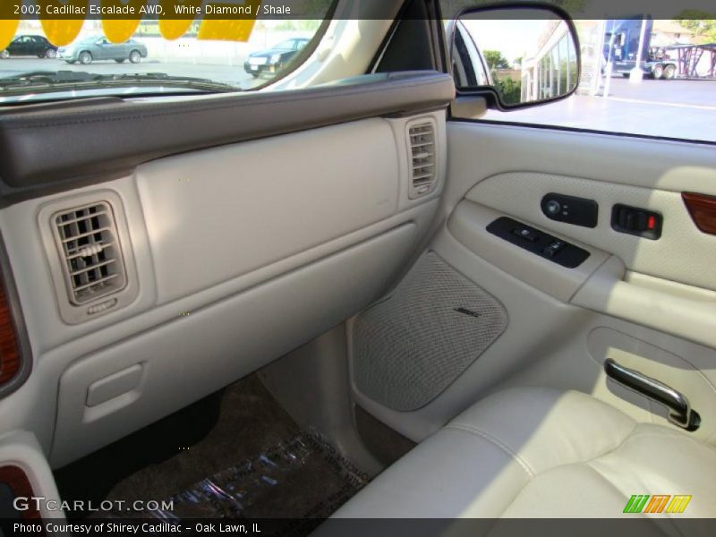 White Diamond / Shale 2002 Cadillac Escalade AWD