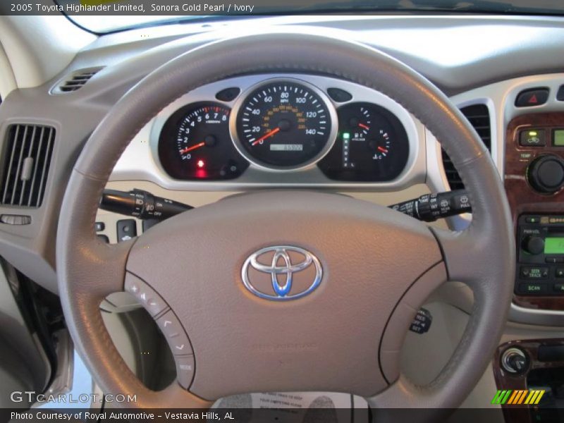 Sonora Gold Pearl / Ivory 2005 Toyota Highlander Limited