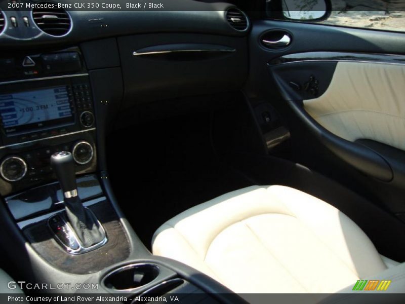 Black / Black 2007 Mercedes-Benz CLK 350 Coupe