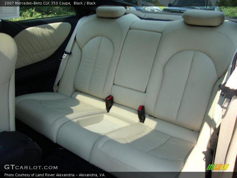 Black / Black 2007 Mercedes-Benz CLK 350 Coupe