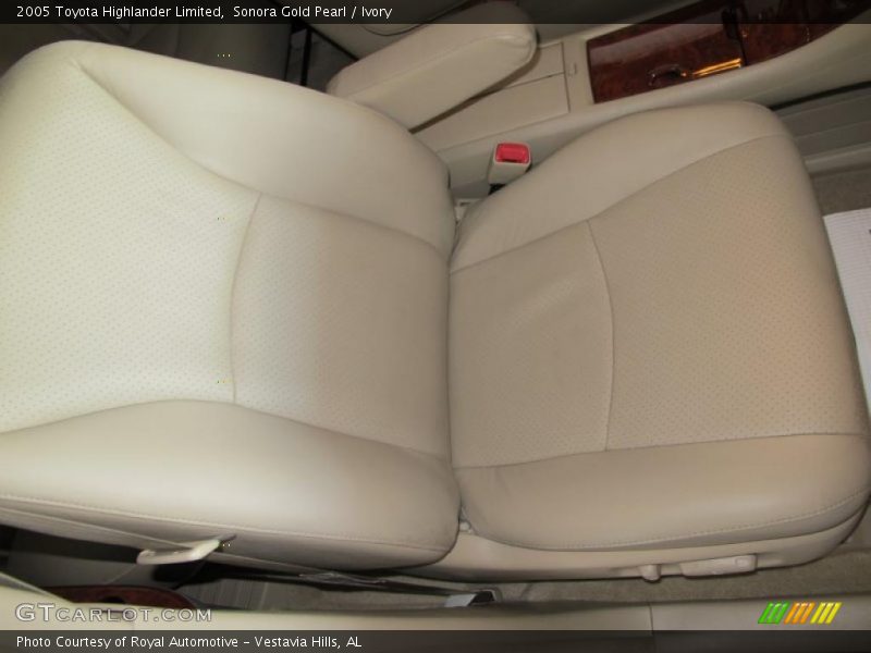 Sonora Gold Pearl / Ivory 2005 Toyota Highlander Limited