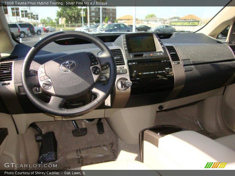 Silver Pine Mica / Bisque 2008 Toyota Prius Hybrid Touring