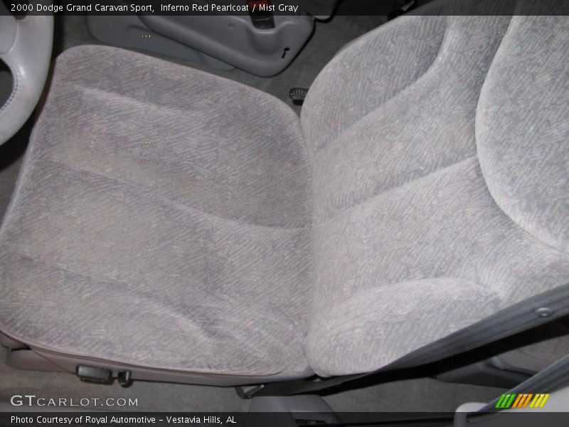 Inferno Red Pearlcoat / Mist Gray 2000 Dodge Grand Caravan Sport