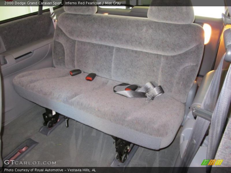 Inferno Red Pearlcoat / Mist Gray 2000 Dodge Grand Caravan Sport