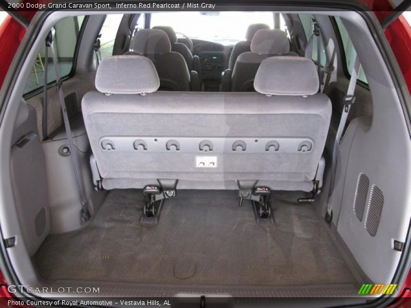 Inferno Red Pearlcoat / Mist Gray 2000 Dodge Grand Caravan Sport