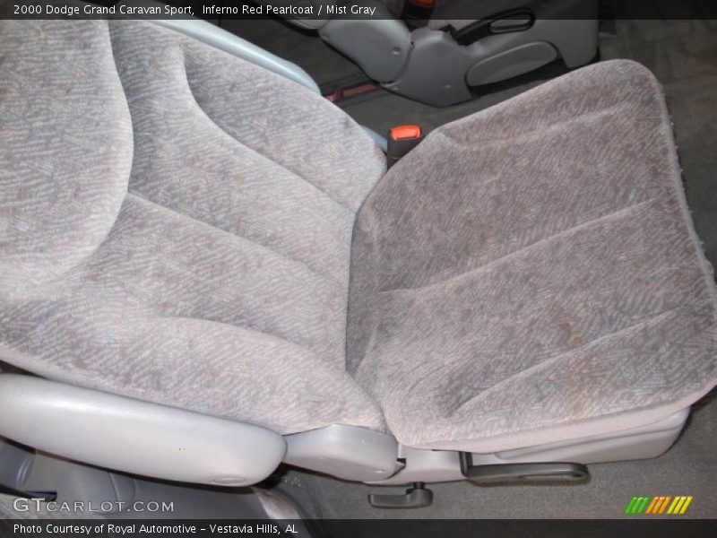 Inferno Red Pearlcoat / Mist Gray 2000 Dodge Grand Caravan Sport