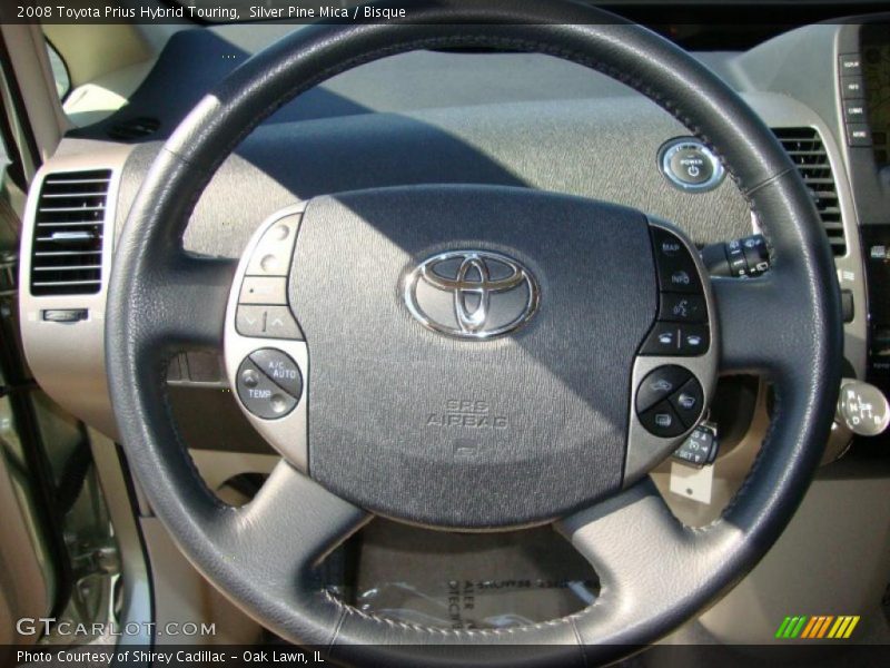 Silver Pine Mica / Bisque 2008 Toyota Prius Hybrid Touring
