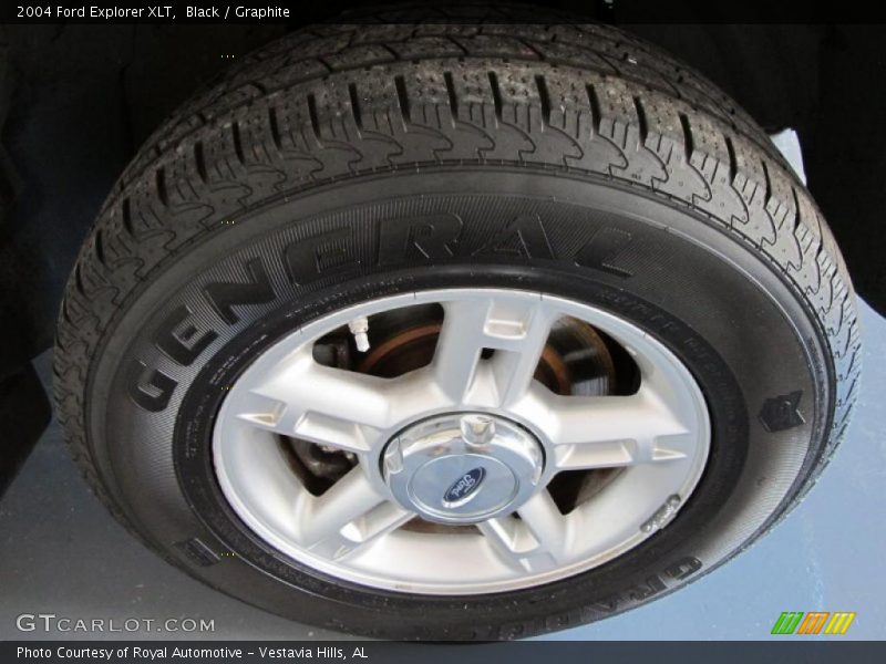Black / Graphite 2004 Ford Explorer XLT