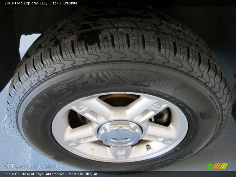 Black / Graphite 2004 Ford Explorer XLT