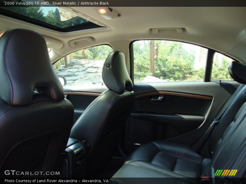 Silver Metallic / Anthracite Black 2008 Volvo S80 T6 AWD