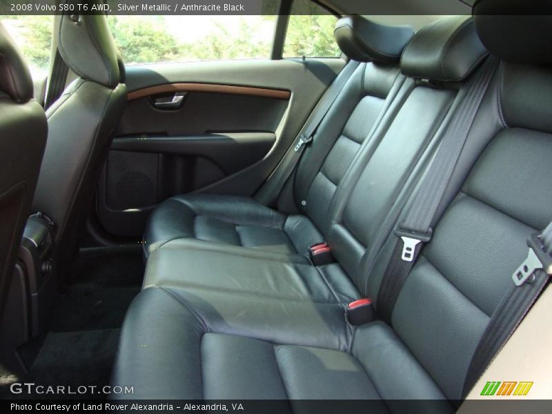 Silver Metallic / Anthracite Black 2008 Volvo S80 T6 AWD