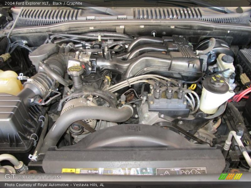 Black / Graphite 2004 Ford Explorer XLT